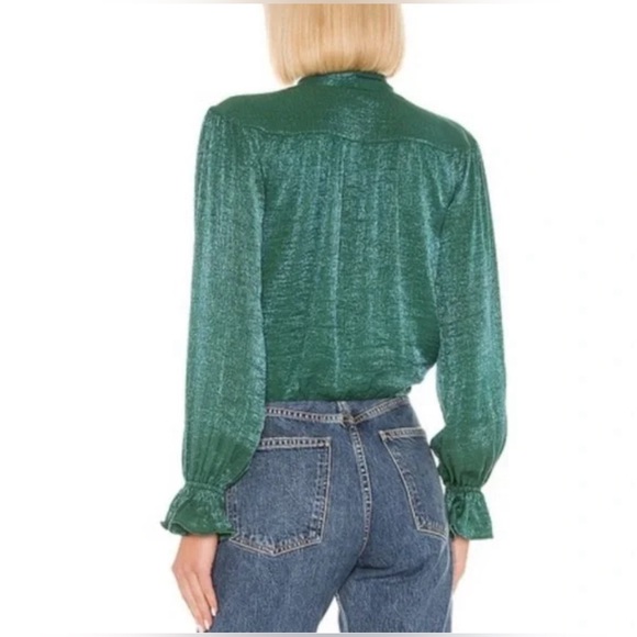 HOUSE OF HARLOW 1960 NANETTE BLOUSE - Picture 3 of 10